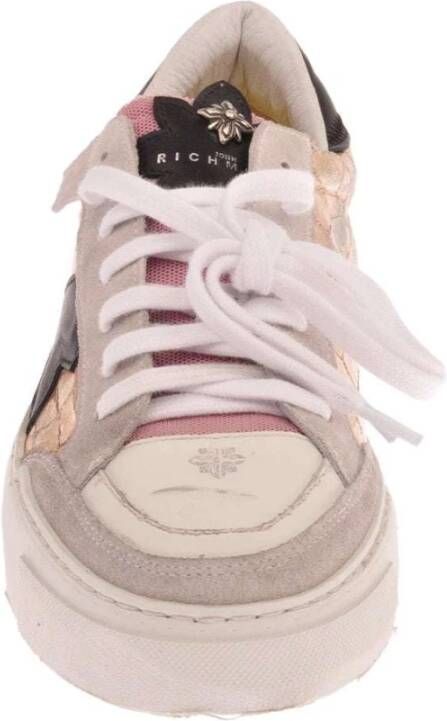 John Richmond Tricolor Side Print Sneakers Multicolor Dames