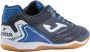 Joma Maxima 2103 IN MAXW2103IN Mannen Marineblauw Indoorschoenen - Thumbnail 5