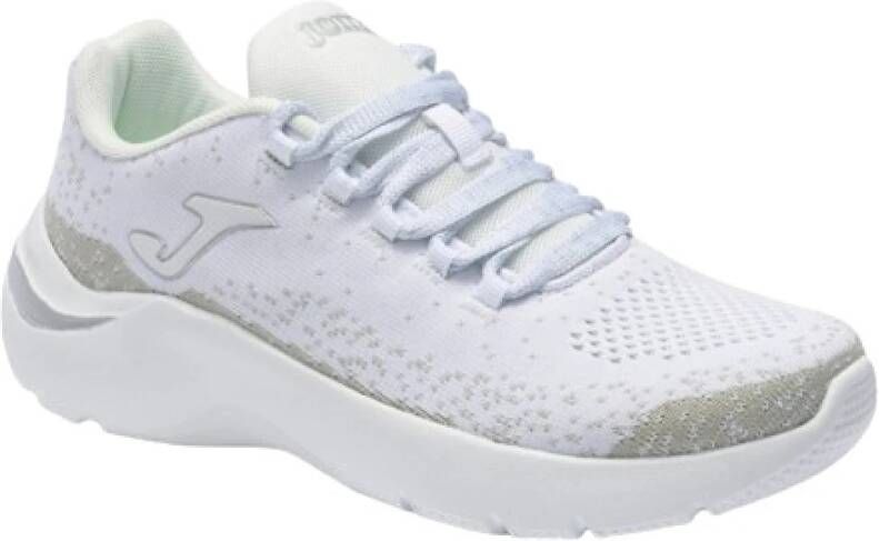 Joma Witte Platte Veterschoenen Dame White Dames