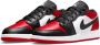 Jordan Air 1 Low Basketball Schoenen black gym red white maat: 43 beschikbare maaten:42.5 43 44.5 45 - Thumbnail 2