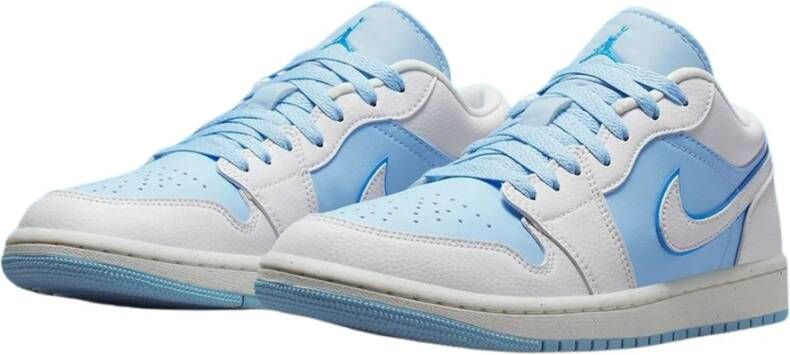 Jordan Klassieke Lage Top Sneaker IJsblauw Blue Dames - Foto 3