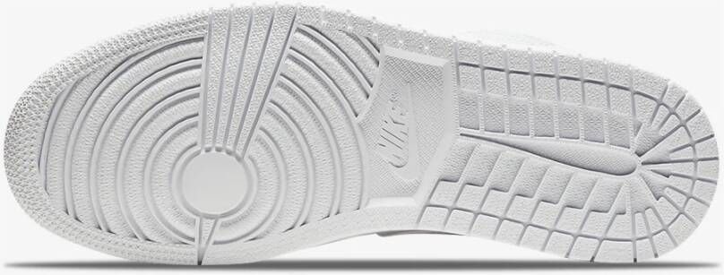 Nike Jordan 1 Low Triple White Tumbled Leather - Foto 4