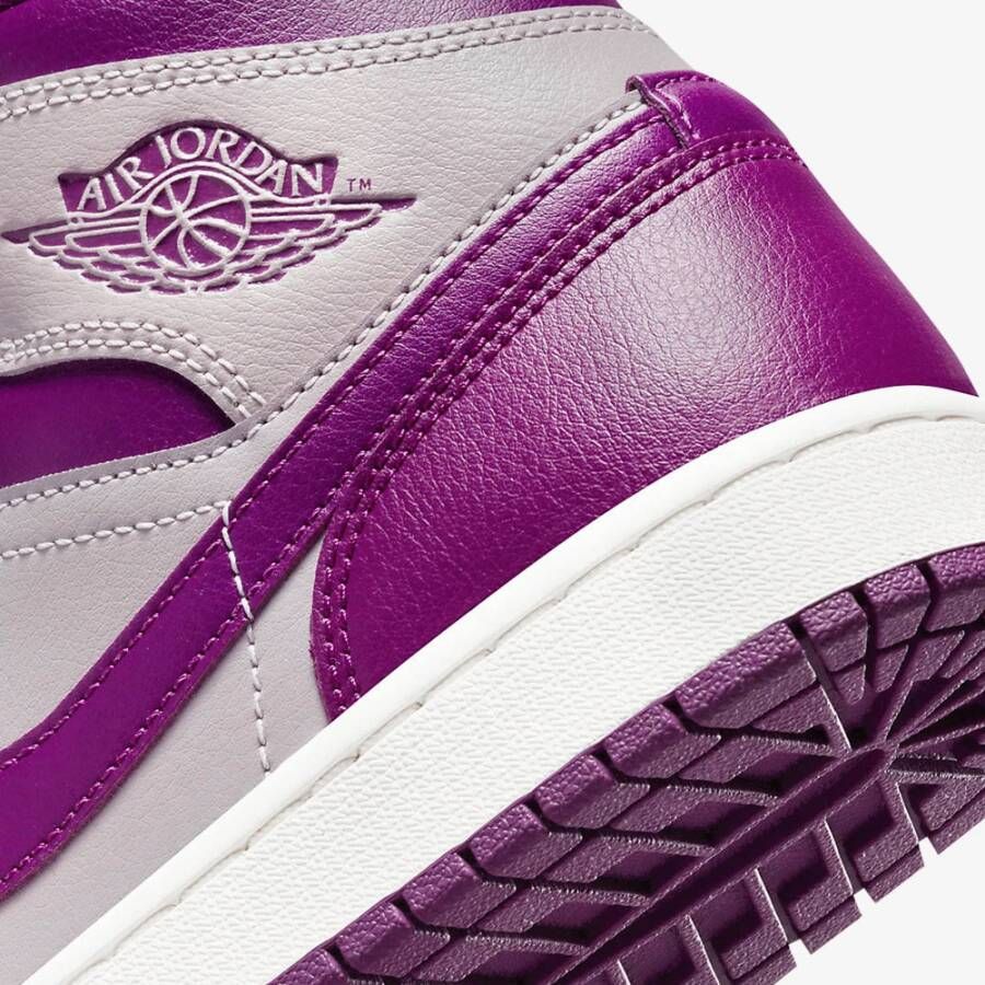 Jordan Air 1 Mid Amethyst ASH Roze Dames