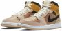 Jordan 1 Mid Dames Schoenen Beige Leer Synthetisch Foot Locker - Thumbnail 3