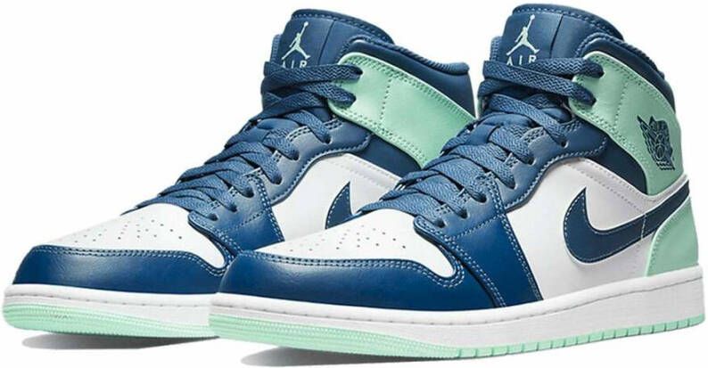 Jordan Mid Sneakers Style ID: 554724-413 Blauw Heren