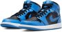 Jordan Blauwe Mid Sneakers Klassieke Stijl Blue Heren - Thumbnail 3