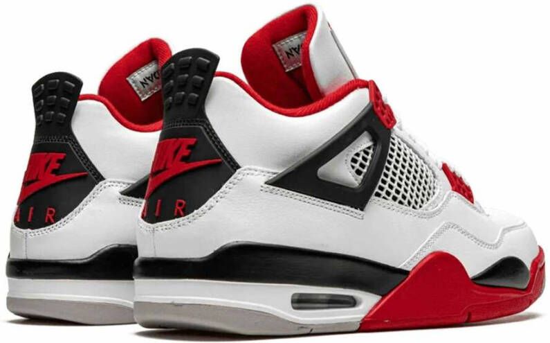 Jordan Air 4 Retro Sneakers Rood Heren