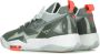 Jordan Zoom 92 Heren Schoenen Grey Leer Textil Synthetisch Foot Locker - Thumbnail 8