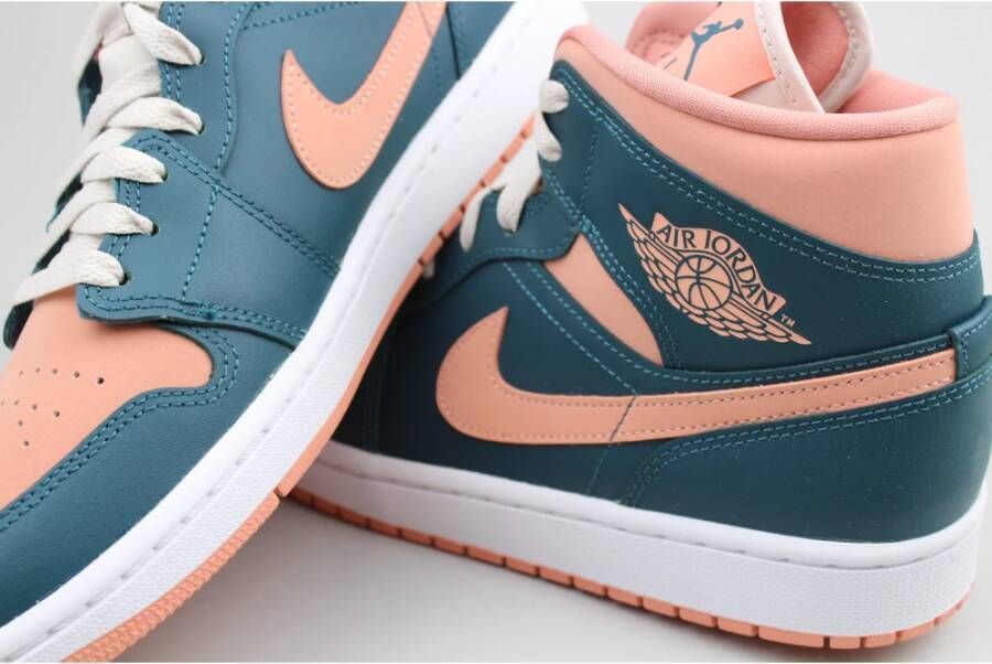 Jordan Donker Teal Groen Mid Sneaker Blue Heren