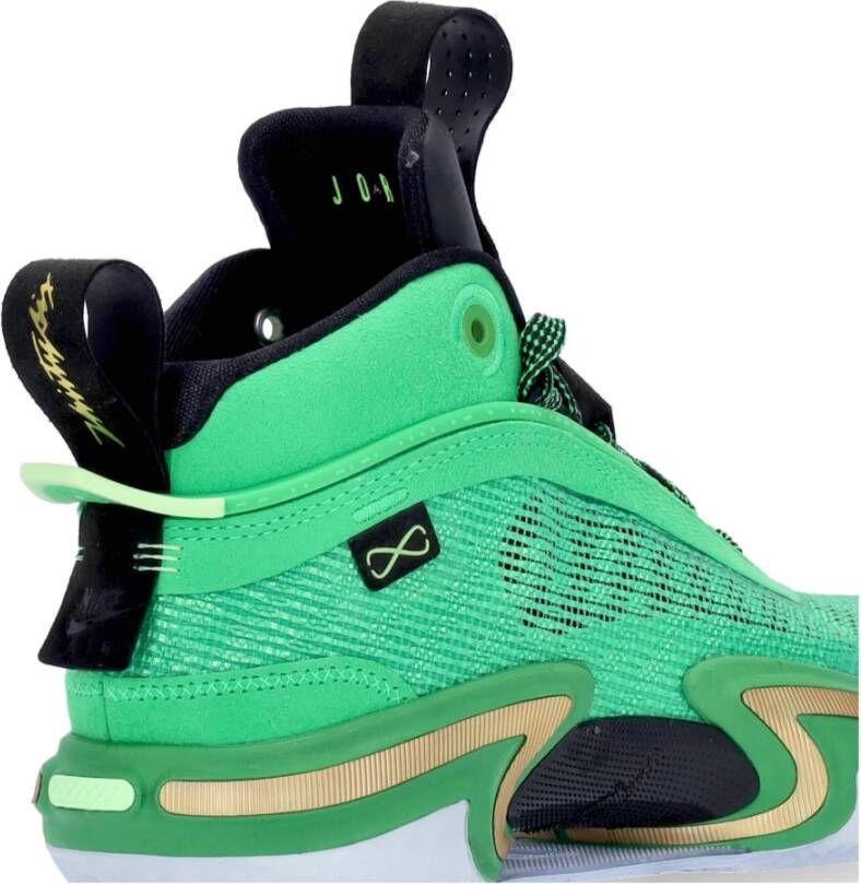 Jordan Golfstructuur Basketbalschoenen Green Heren