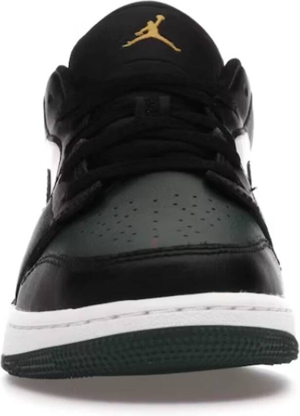 Jordan Groene Teen Lage Sneakers Meisjes Stijl Black Dames