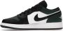 Jordan Groene Teen Lage Sneakers Meisjes Stijl Black Dames - Thumbnail 3