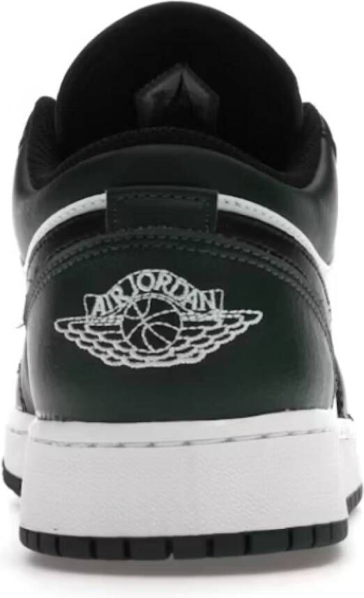 Jordan Groene Teen Lage Sneakers Meisjes Stijl Black Dames