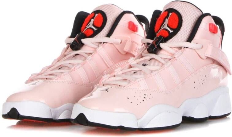 Jordan Jongens Hoge Basketbalschoen Atmosfeer Pink Heren