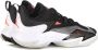 Jordan One Take 3 Black Bright Crimson White Grey Fog Schoenmaat 40 1 2 Basketball Performance Low DC7701 001 - Thumbnail 12