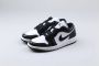 Jordan Lage 'Panda' Sneakers Black Dames - Thumbnail 5