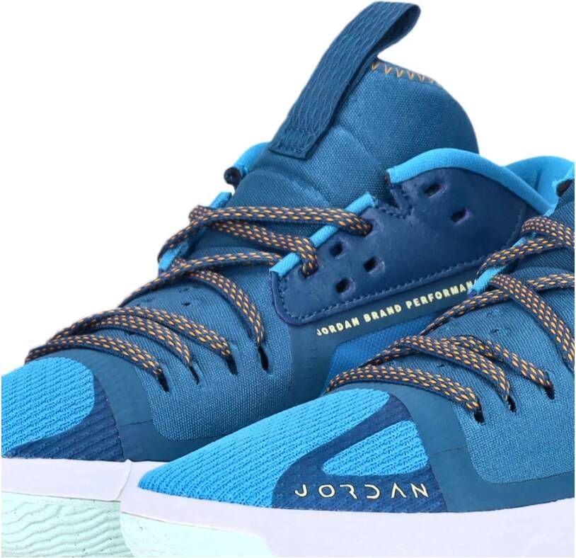 Jordan Lage Sneaker Laserblauw Citroentint Blue Heren