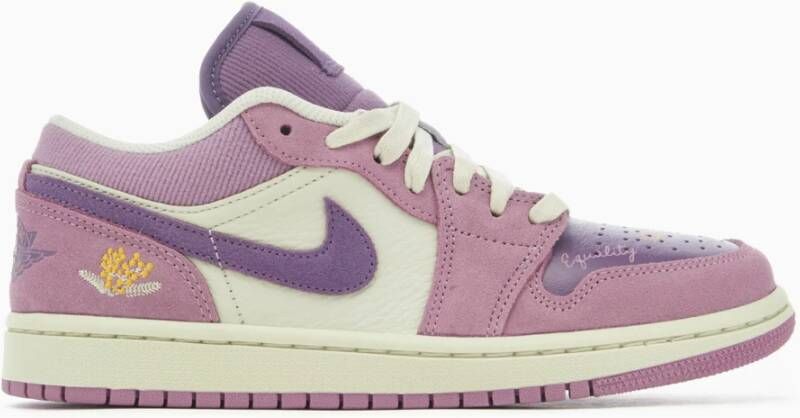 Jordan Lavendel Sneakers met Lage Eenheid Purple Dames