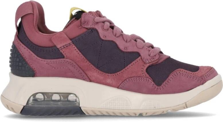 Jordan Lichte Dames Lage Sneaker Mulberry Goud Paars Purple Heren