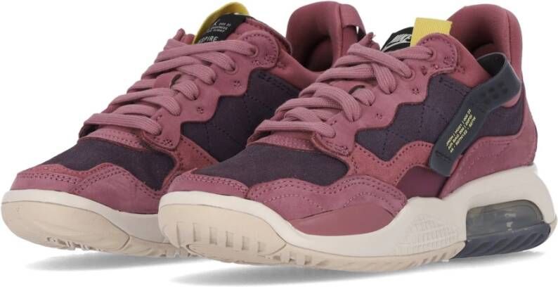 Jordan Lichte Dames Lage Sneaker Mulberry Goud Paars Purple Heren