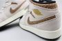 Jordan Luxe Bruine Olifant Sneakers Beige Dames - Thumbnail 2