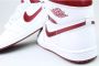 Jordan Metallic Burgundy High 85 Sneakers White - Thumbnail 2