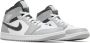 Jordan Mid Light Smoke Grey Anthracite Sneakers Blue Heren - Thumbnail 5