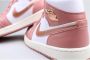 Jordan Mid 'Red Stardust' Sneakers Pink Heren - Thumbnail 2