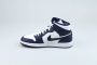 Jordan Navy Blauwe Mid-Top Sneakers Blue Heren - Thumbnail 3