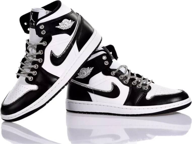 Nike Aangepaste Damesschoenen Sneakers Wit Zwart Black Dames