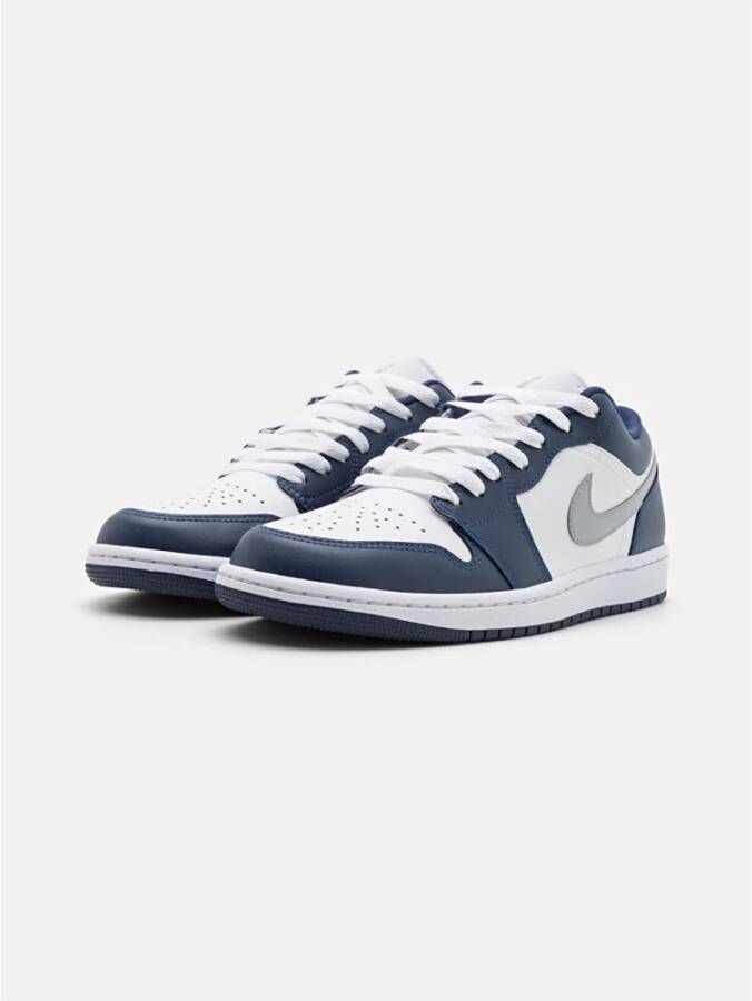 Nike Midnight Navy Wolf Grey Sneakers Blue Dames