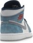 Jordan Air 1 Mid SE Franse Sneakers Blauw Dames - Thumbnail 73