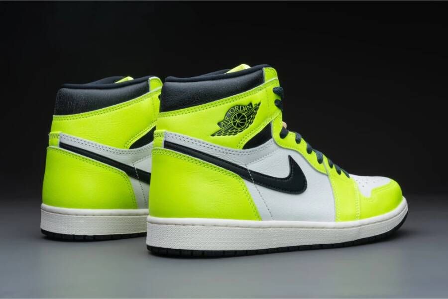 Nike "Visionary Sneakers Wit Zwart" Geel Heren