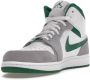 Jordan 1 Mid Heren Schoenen White Leer Synthetisch - Thumbnail 8