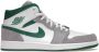 Jordan 1 Mid Heren Schoenen White Leer Synthetisch - Thumbnail 5