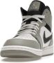 Nike Mid Light Smoke Gray Anthracite Sneakers Grijs Heren - Thumbnail 7