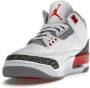 Jordan 3 Retro Fire Red (2022) (Gs) Wit Unisex - Thumbnail 9