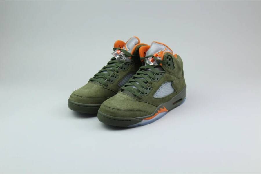 Jordan Olive Retro Sneaker Style Dd0587-308 Green Heren