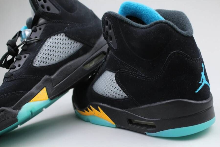 Jordan Retro Aqua Sneakers Black Heren