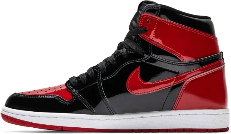 Jordan Retro High OG Patent Bred Schoenen Red Heren