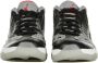 Jordan 11 Retro Heren Schoenen Black Leer Textil Synthetisch Foot Locker - Thumbnail 5