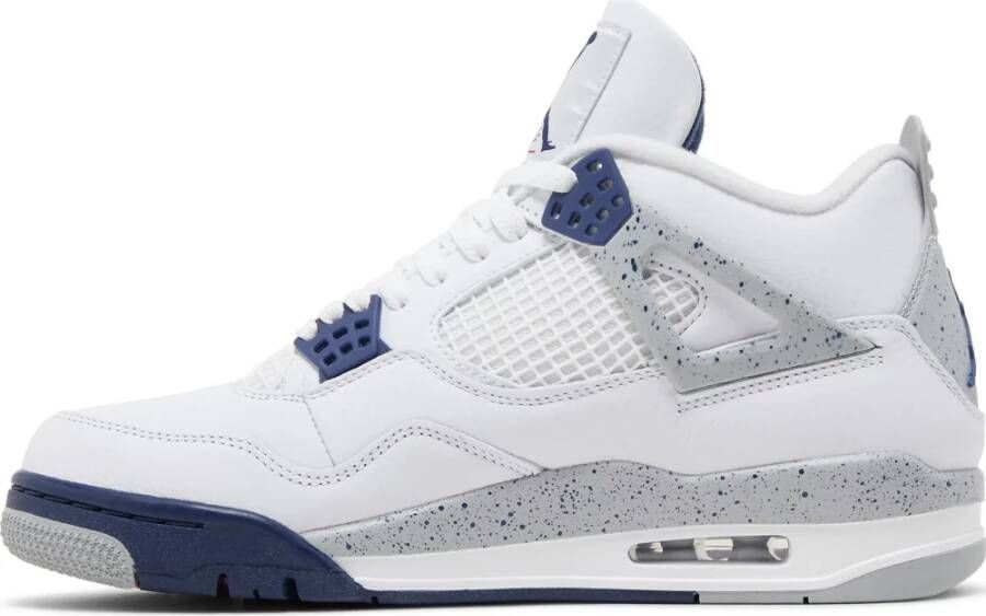 Jordan Retro Midnight Navy Sneakers White Heren