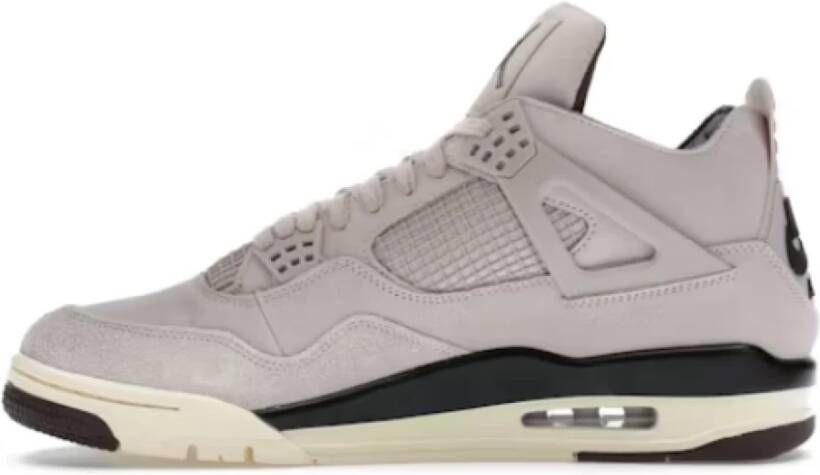 Jordan Retro Stijl Sneakers Terwijl Je Slaapt Gray Dames