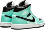 Jordan Light Dew Mid Sneakers voor Dames Blauw Dames - Thumbnail 5