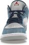 Jordan Air 1 Mid SE Franse Sneakers Blauw Dames - Thumbnail 16