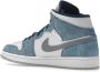 Jordan Air 1 Mid SE Franse Sneakers Blauw Dames - Thumbnail 28