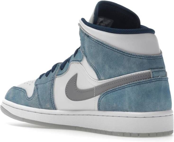 Jordan Mid Sneakers in Blauw Heren