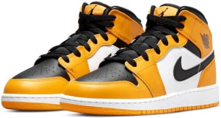 Jordan Mid Taxi Sneakers Geel Heren