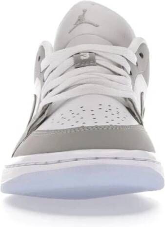 Jordan 1 Low Dames Schoenen White Leer Foot Locker - Foto 5