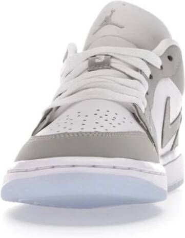 Jordan 1 Low Dames Schoenen White Leer Foot Locker - Foto 6